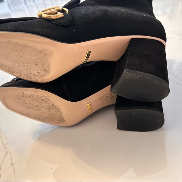 Gucci Marmont suede ankle boots - Picture 3 of 10